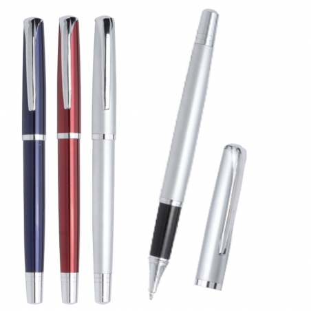 Metal Roller Kalem Siyah Refil