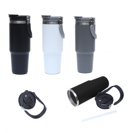 Steel Thermos with Folding...