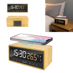 Bamboo Desktop Clock