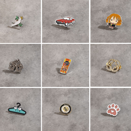 Mineli Döküm Rozet (İğneli)