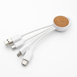 3-Plus Mushroom Charging Cable