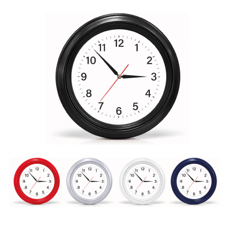 Plastic Wall Clock Ø 380 mm