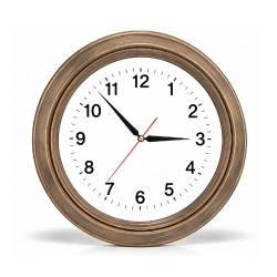 Plastic Wall Clock Ø 480 mm