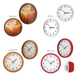 Plastic Wall Clock Ø 350 mm