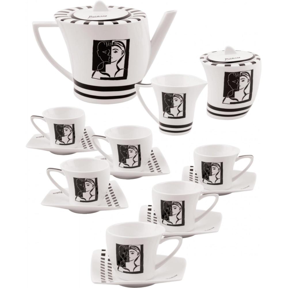 Picasso Porselen Çay Seti 9 Parça