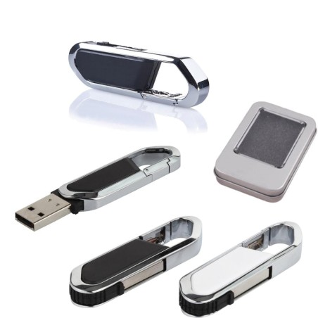 USB Bellek Metal-Plastik Anahtarlık (16 GB)