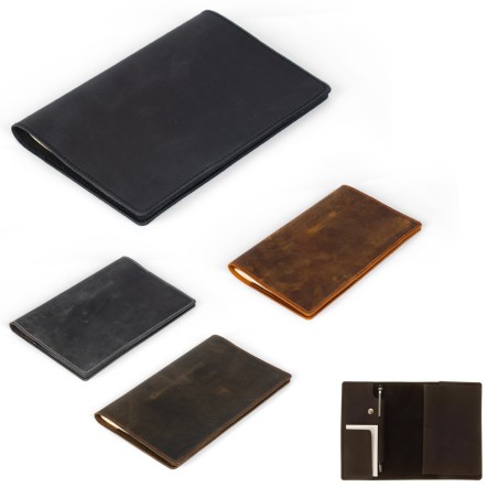 Defter Gerçek Deri Kılıflı