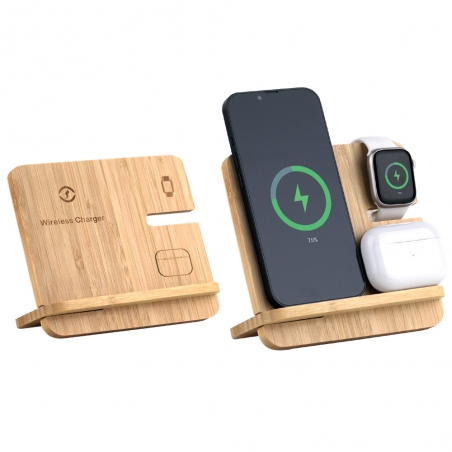 3’ü 1 Arada Bambu Kablosuz...