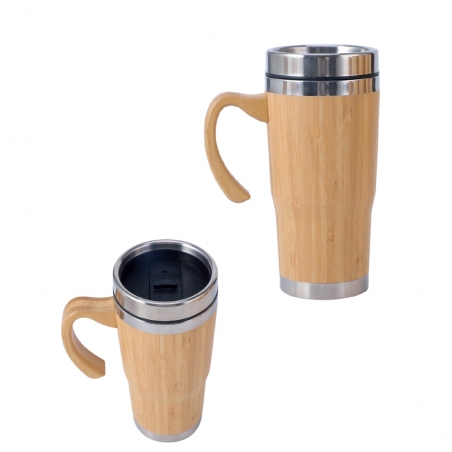 Bamboo Thermos Cup 450 ml